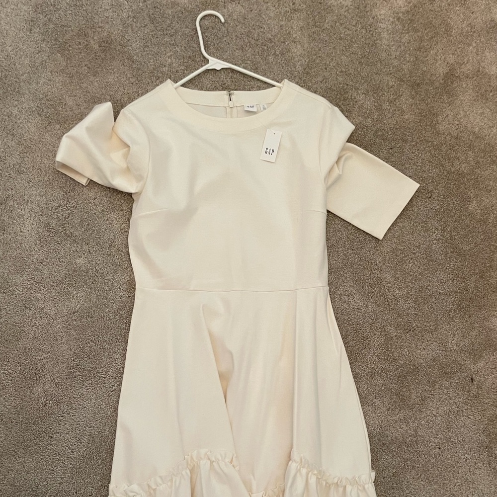 Gap White Dress Brand New Size 12 T